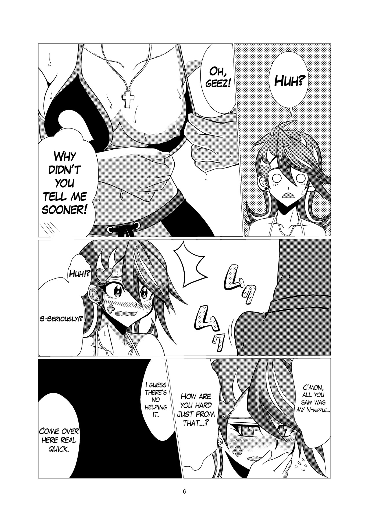 Hentai Manga Comic-Playing With Blue Girl-chan At The Beach-v22m-Read-5